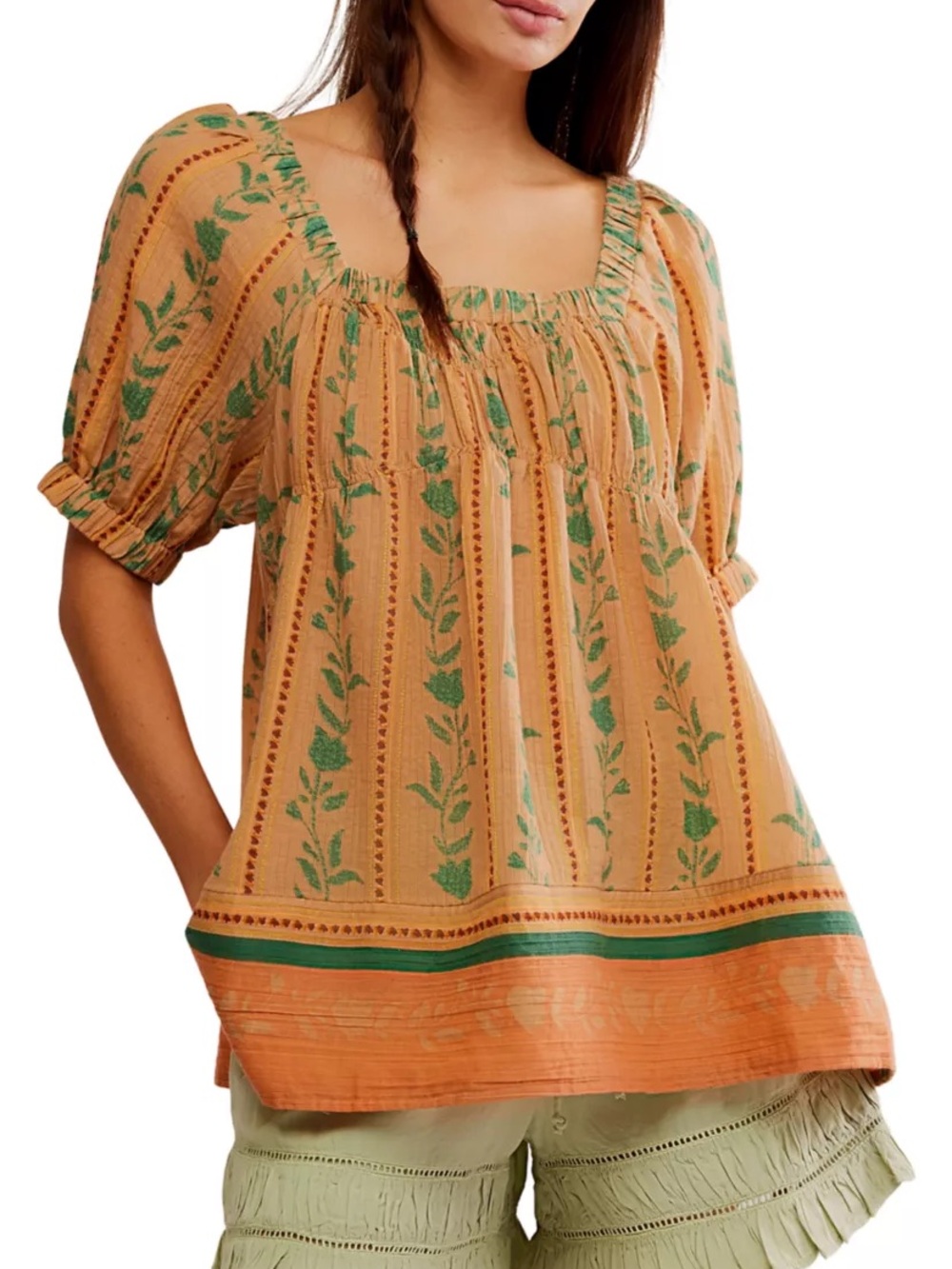 Free People Santorini Printed Tunic
